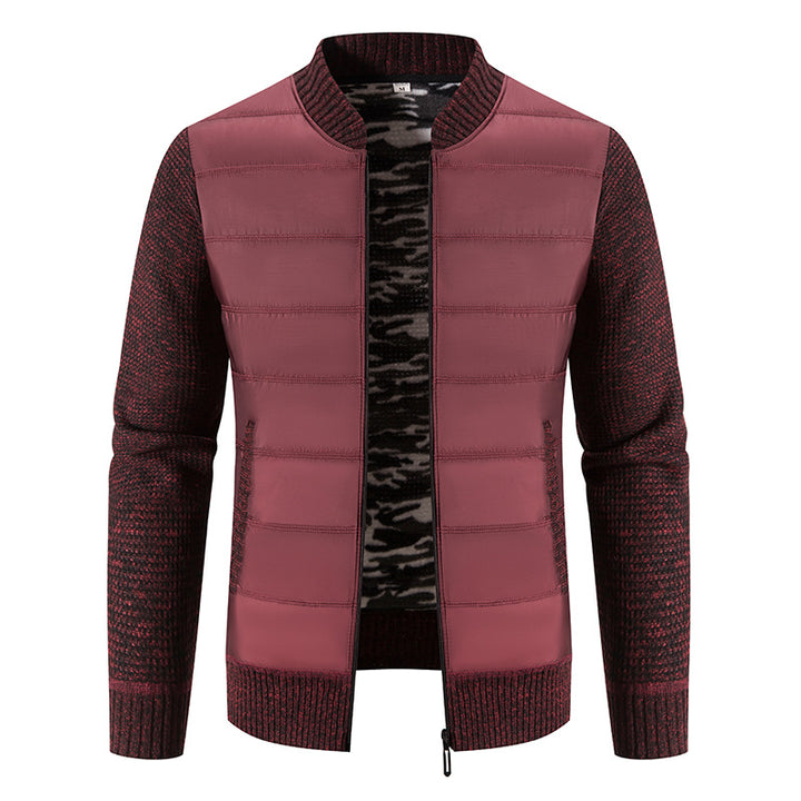 Herren lässige Übergangsjacke mit modernem Design und funktionalen Details Echoarchiv