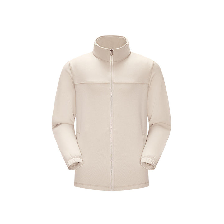 Herren Thermo-Fleece-Softshelljacke mit Stehkragen, Frontreißverschluss und elastischen Bündchen Echo Archiv