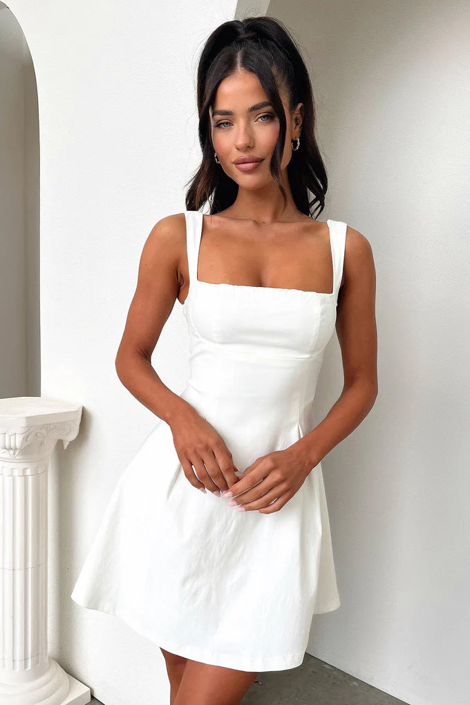 Damen Sommerkleid im charmanten Kariert-Design mit Körbchenausschnitt Echo Archiv