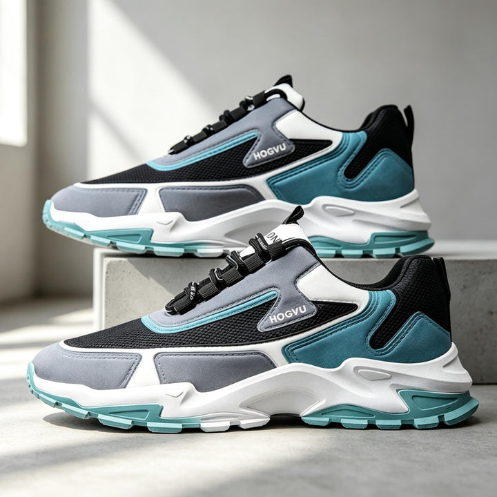 Herren Sportliche Lauf-Sneaker mit Mesh-Obermaterial Echoarchiv