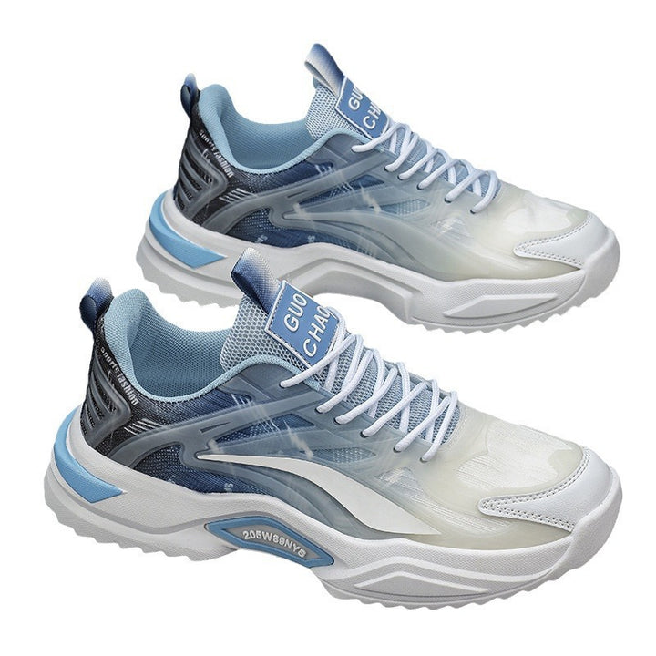 Herren Chunky-Performance Sneaker mit transparenten TPU‑Overlays und profiliertem Plateau Echoarchiv