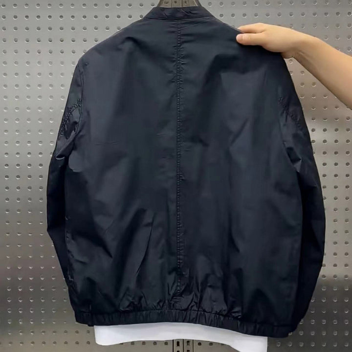 Herren Leichte Utility-Jacke mit Taschen Echo Archiv