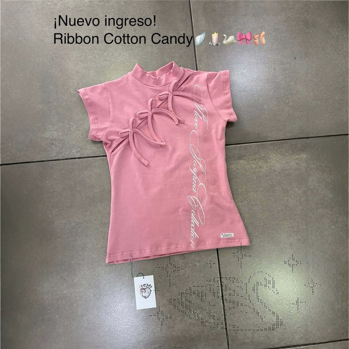 Damen Modisches T-Shirt mit asymmetrischem Schnitt und kreativem Druck Echo Archiv