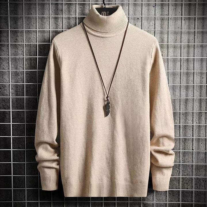 Herren Rollkragenpullover aus weicher Wolle Echoarchiv