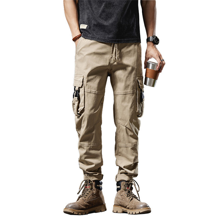 Herren Taktische Utility-Cargo-Hose mit verstärkten Kniepatches, Multifunktionstaschen und Kordelbund Echo Archiv