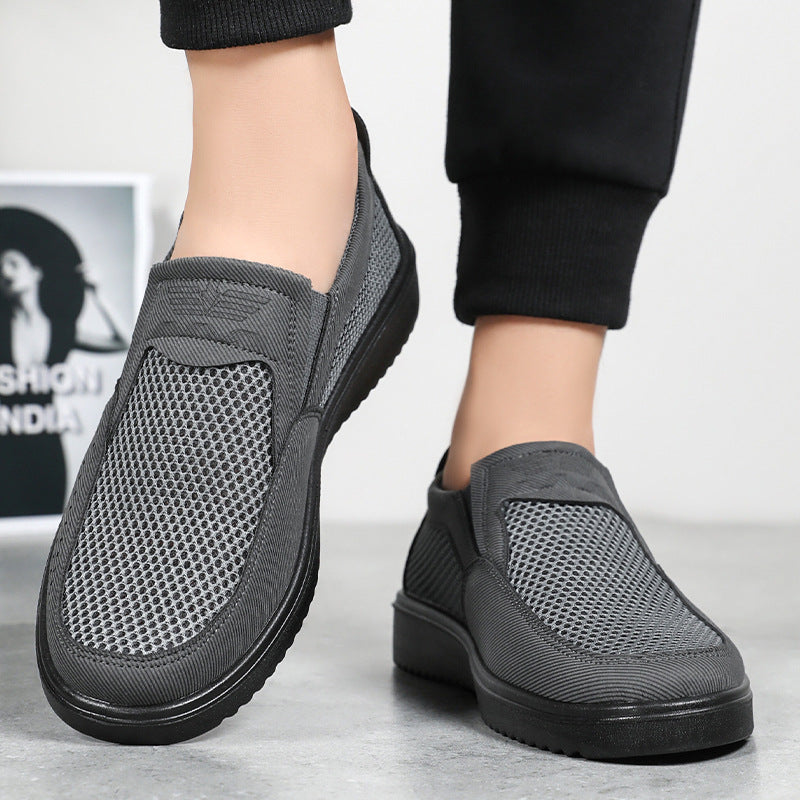 Damen Atmungsaktive Slip-On Sneakers mit rutschfester Sohle Echo Archiv