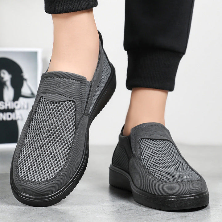 Damen Atmungsaktive Slip-On Sneakers mit rutschfester Sohle Echo Archiv
