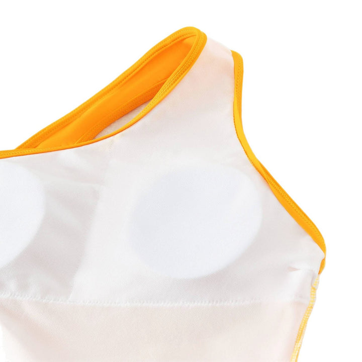 Damen Asymmetrischer Einteiler Badeanzug mit Trenddetails Echo Archiv