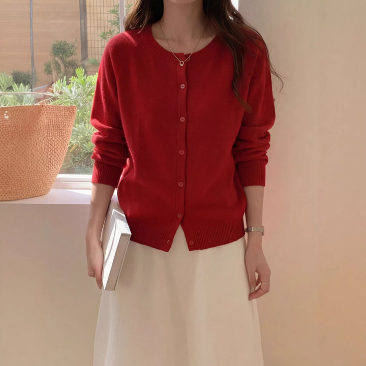 Damen Zeitlose Strickjacke Echo Archiv