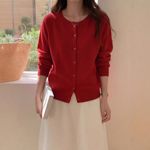 Damen Zeitlose Strickjacke Echo Archiv