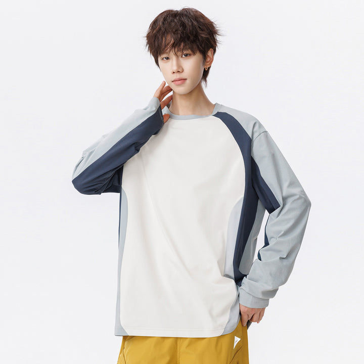 Herren Oversized Performance-Langarmshirt mit Raglanärmeln und Mesh‑Einsätzen Echo Archiv