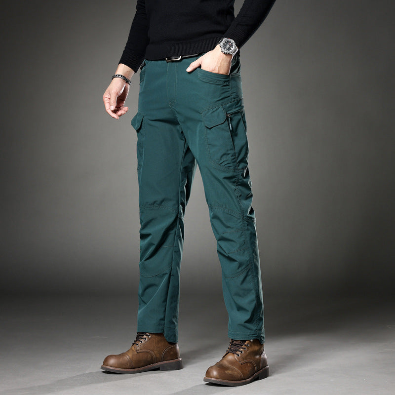 Herren Trekking‑Cargohose mit Knieverstärkung, multifunktionalen Taschen und geradem Schnitt Echo Archiv