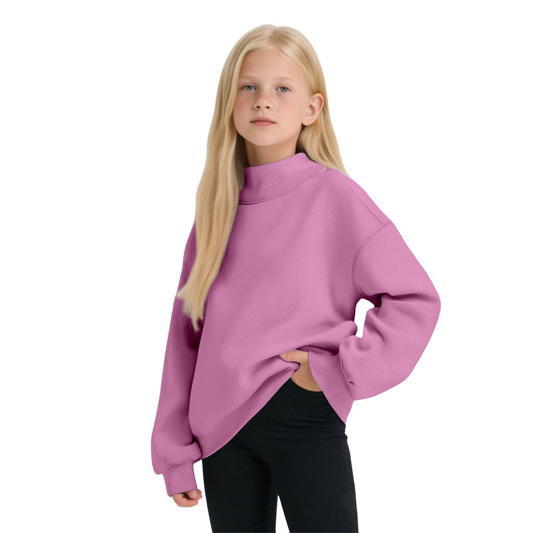 Damen Lässiges Funnel-Neck Sweatshirt im Oversize‑Schnitt mit überschnittener Schulter Echo Archiv