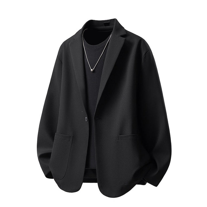 Herren Oversize-Sakko-Jacke mit legerer Overshirt-Silhouette Echoarchiv