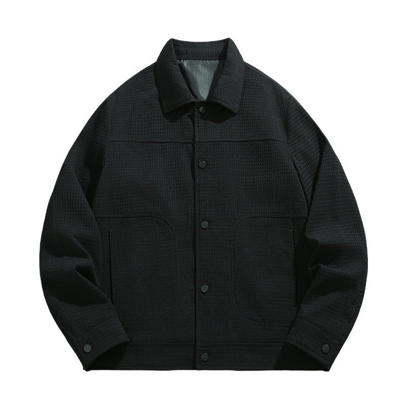 Herren lässige Overshirtjacke Echoarchiv