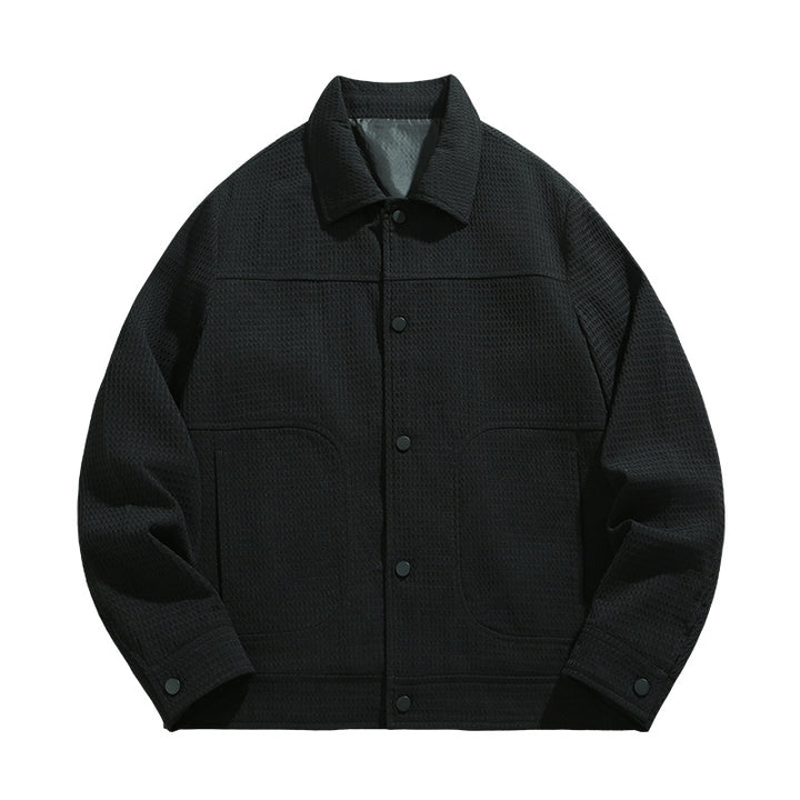 Herren lässige Overshirtjacke Echoarchiv