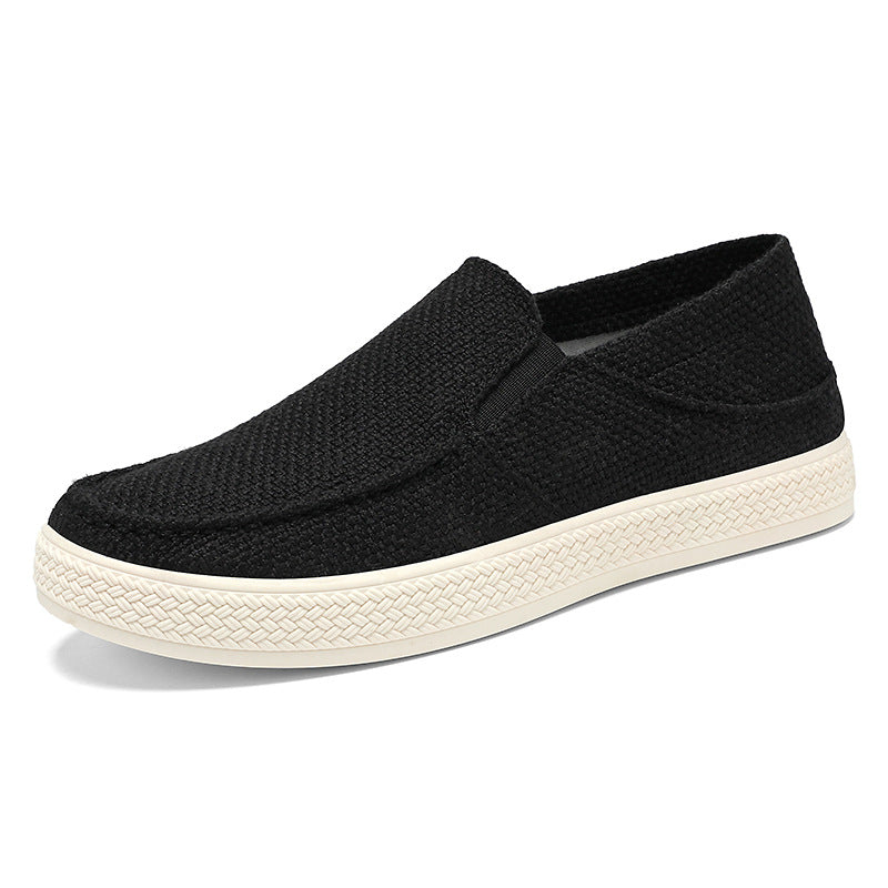 Damen nan gestrickter Slip-On-Freizeitschuh mit elastischem Einstieg und strukturierter Plateausohle Echo Archiv
