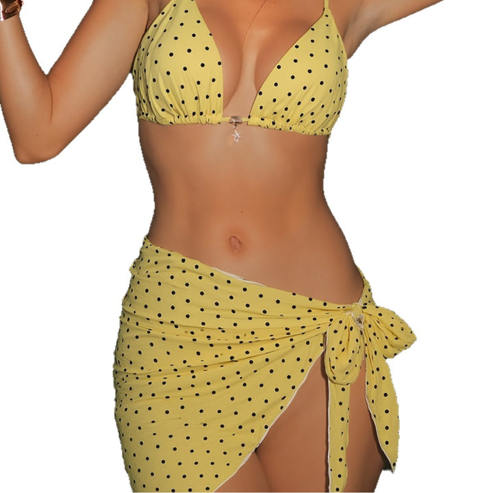 Damen Triangel-Bikini mit verstellbaren Trägern und elegantem Ringdetails Echo Archiv