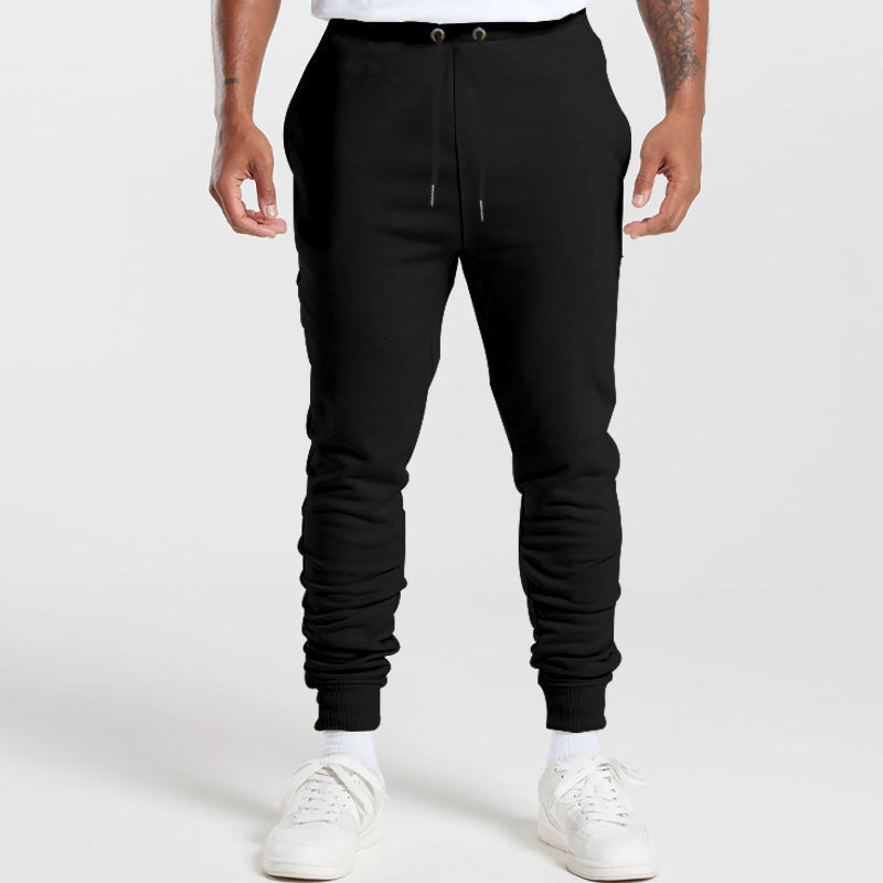 Herren Sportsweatpants mit gestreifen elastischen Bündchen und praktischen Seitentaschen Echoarchiv