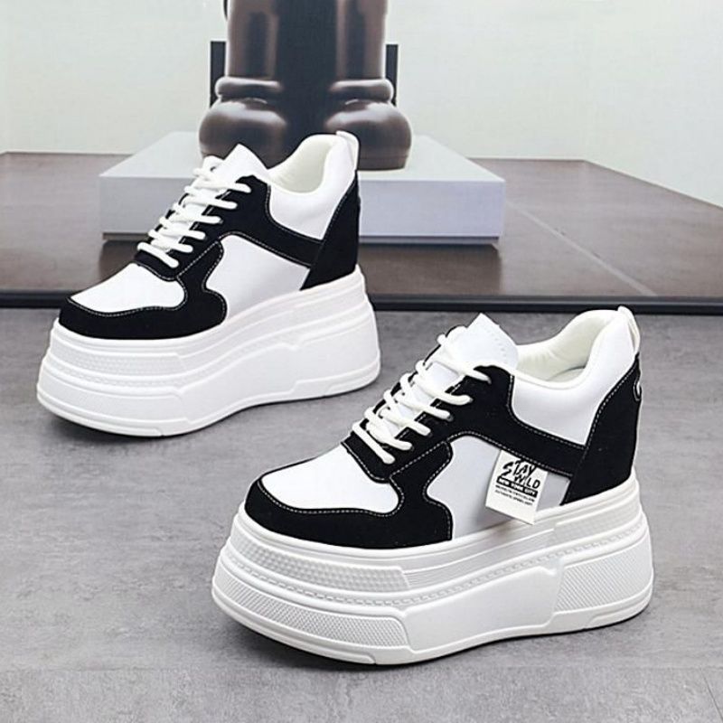 Damen Plattform Sneakers mit modischer Silhouette und stabiler Sohle Echo Archiv