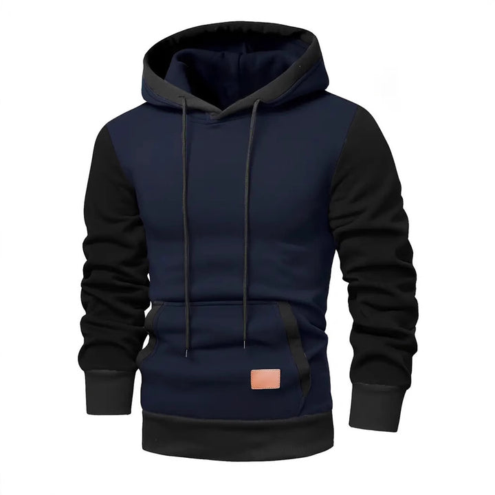 Herren modischer Hoodie mit praktischen Taschen und kontrastrierendem Design Echoarchiv