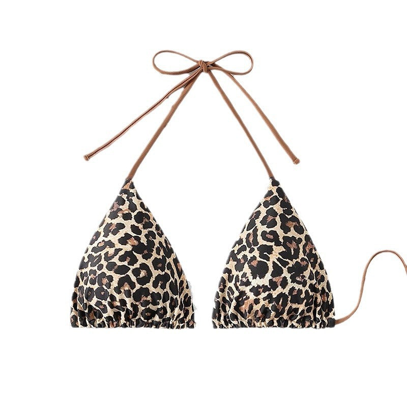 Damen Triangel-Bikini mit verspieltem Leopardenmuster Echo Archiv