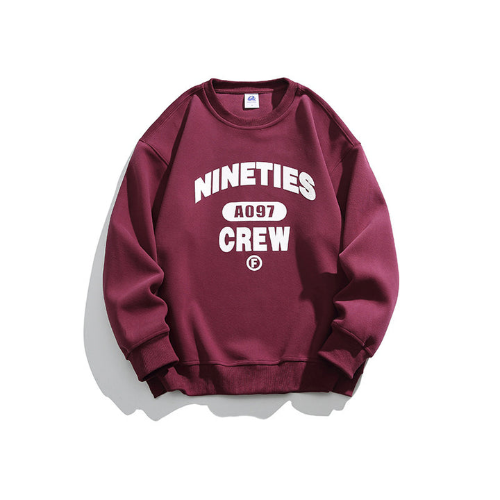 Unisex Oversize-Sweatshirt mit Rundhalsausschnitt und markantem College-Print Echo Archiv