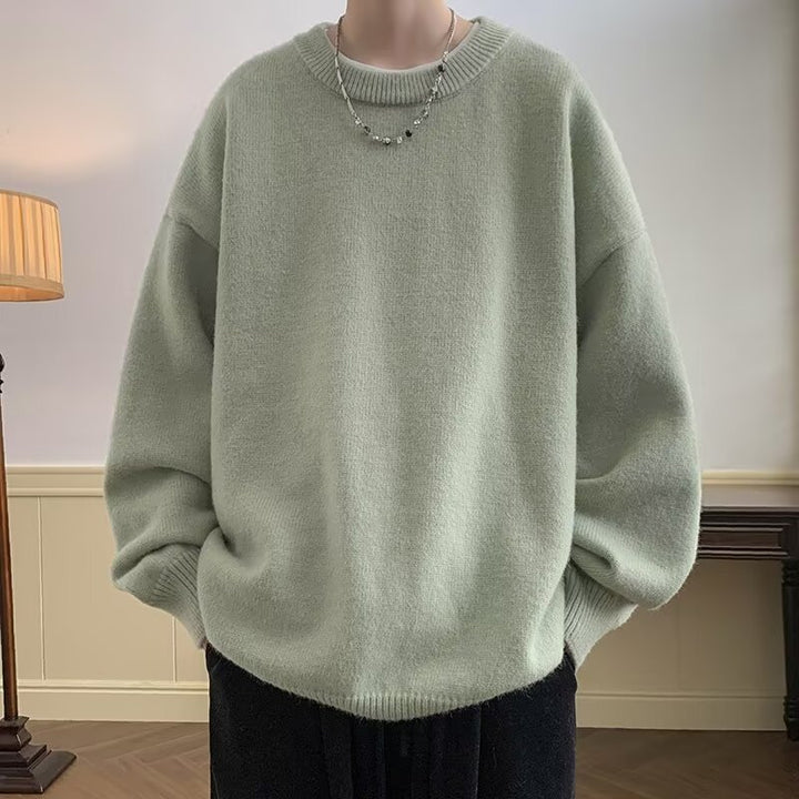 Damen Bequemer Oversize-Pullover Echoarchiv