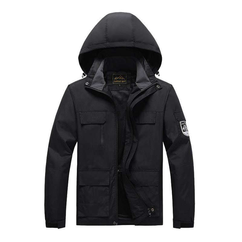 Männermächtiger Outdoor-Feldparka – Taviero