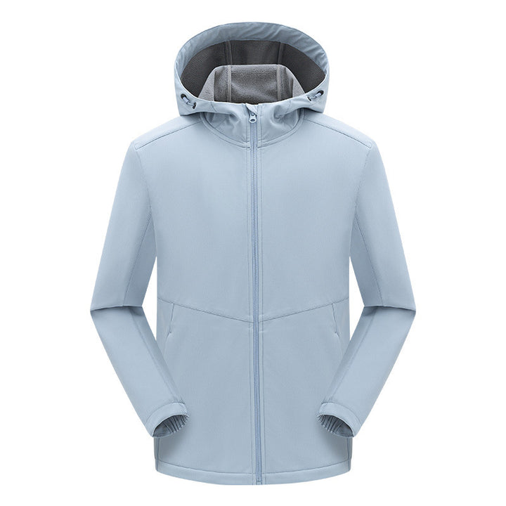 Herren technische Softshelljacke mit fleecegefütterter Kapuze und elastischem Stretchschnitt Echo Archiv