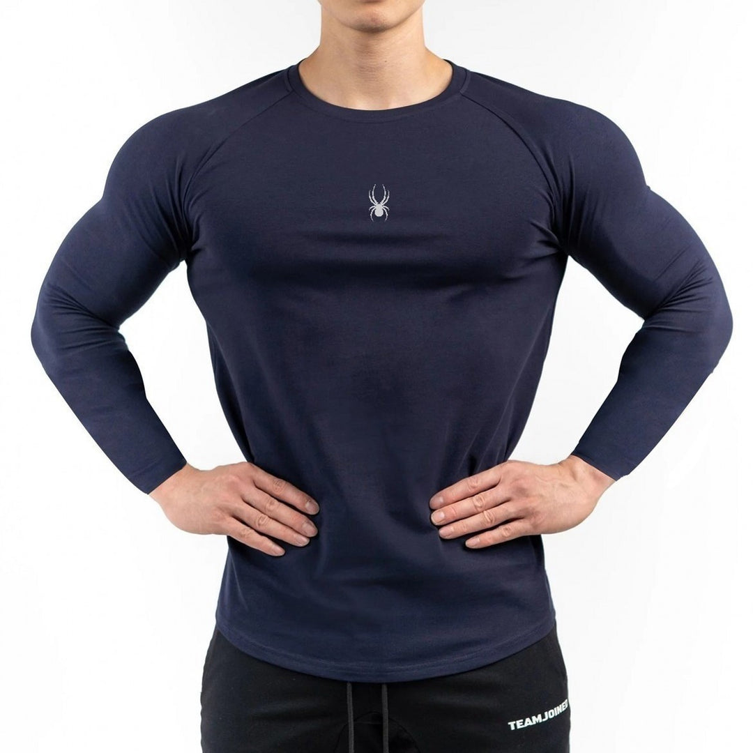 Herren Kompressions-T-Shirt mit innovativer Atmungsaktivität und körperbetontem Schnitt Echoarchiv