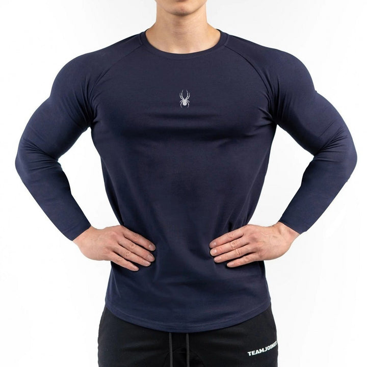 Herren Kompressions-T-Shirt mit innovativer Atmungsaktivität und körperbetontem Schnitt Echoarchiv