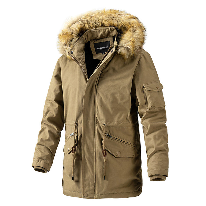 Herren Wetterfeste Parka Jacke Echo Archiv