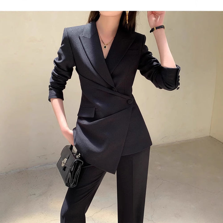 Damen Elegantes Blazer-Set mit modernem Schnitt Echoarchiv