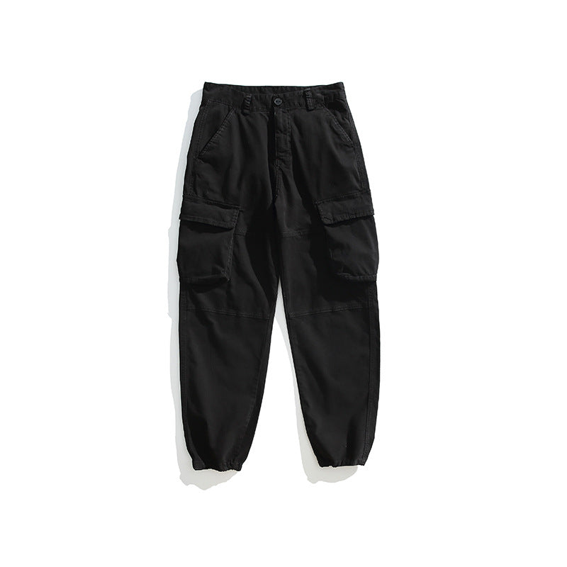 Herren Utility-Cargo-Joggerhose mit elastischem Knöchelabschluss und Mehrfach-Klappentaschen Echo Archiv
