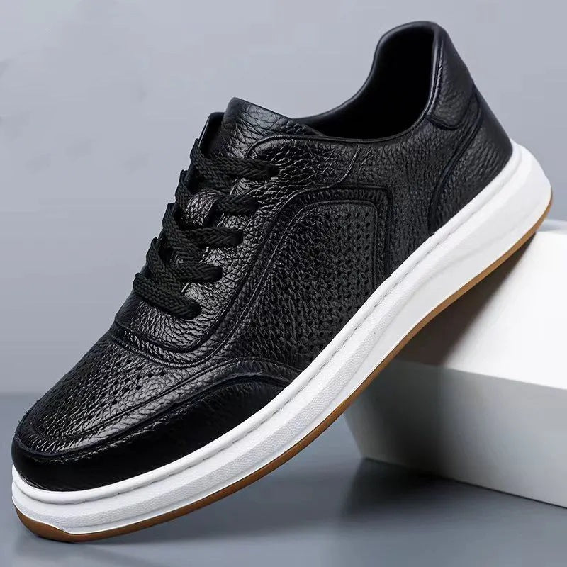 Herren Elegante und bequeme Leder Sneakers Echoarchiv