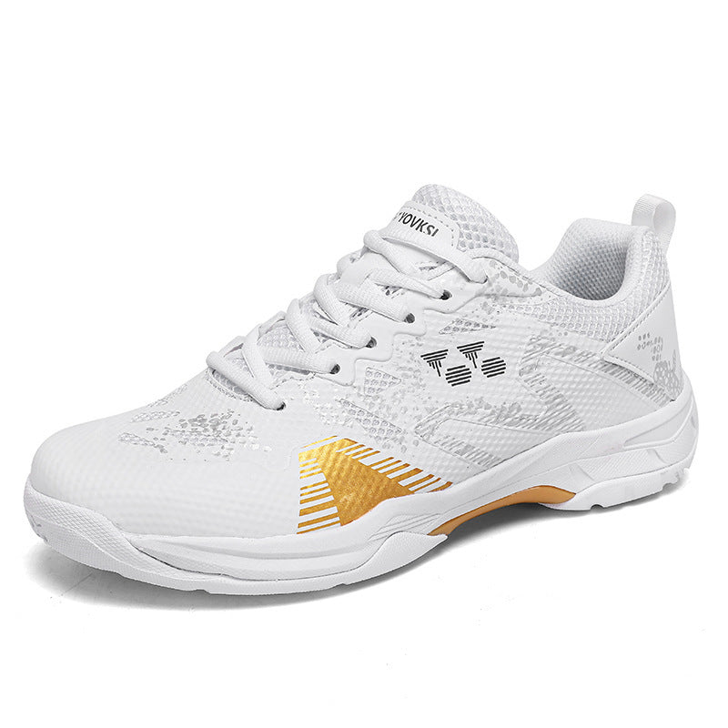Unisex leichte atmungsaktive Indoor-Tennisschuhe mit stabiler nicht abfärbender Sohle und stoßdämpfung – Tavélo