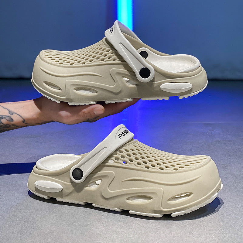 Herren Atmungsaktive Clogs mit verstellbarem Riemen Echoarchiv