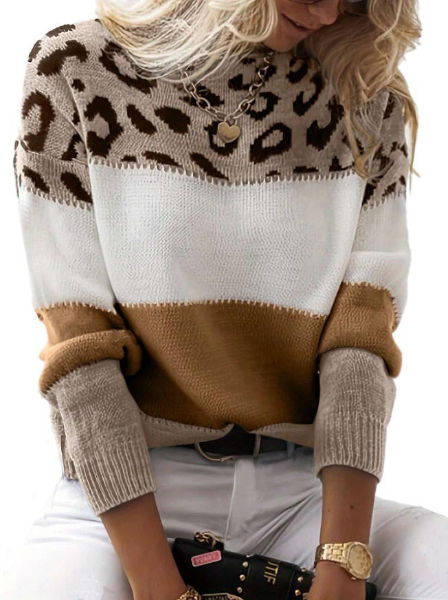 Damen eleganter und modischer Pullover Echoarchiv