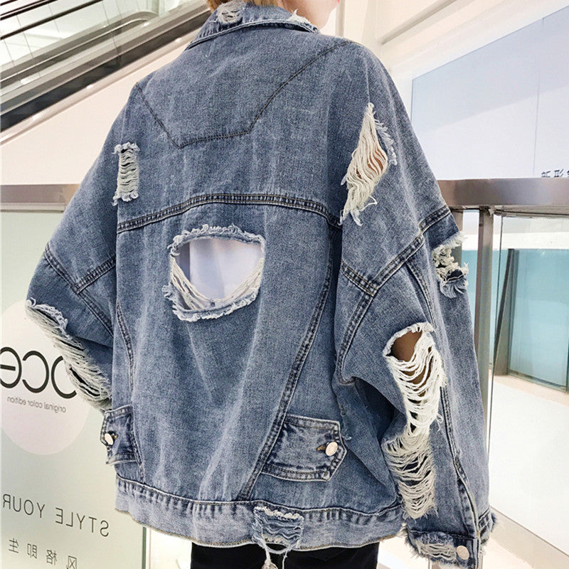 Damen Oversized Jeansjacke Echoarchiv