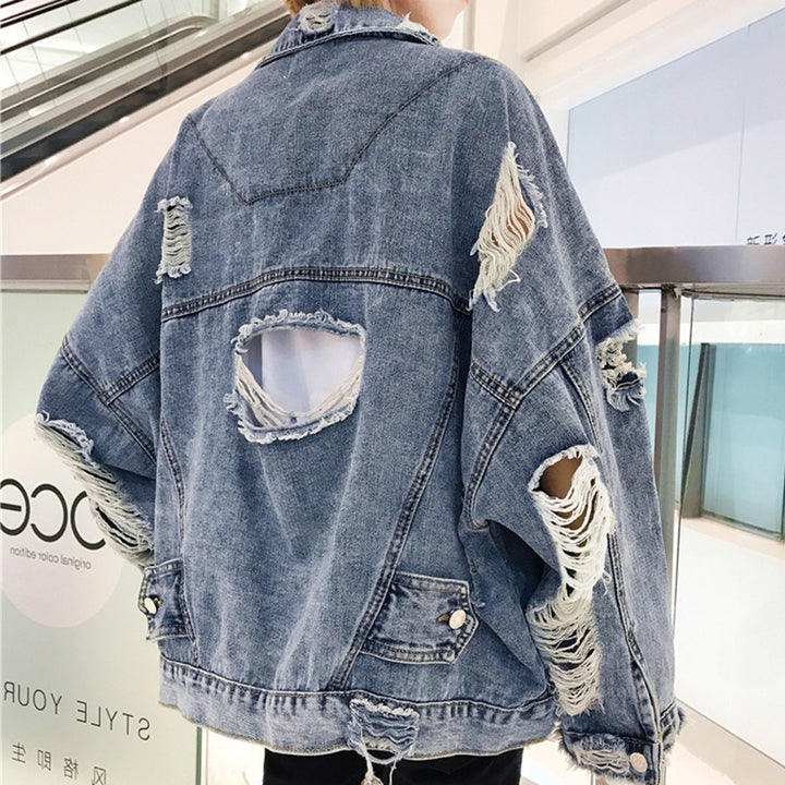 Damen Oversized Jeansjacke Echoarchiv