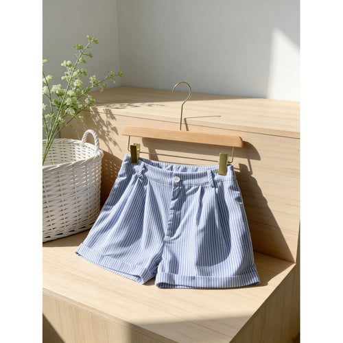 Damen Shorts mit gestreiftem Design und bequemer Passform Echo Archiv
