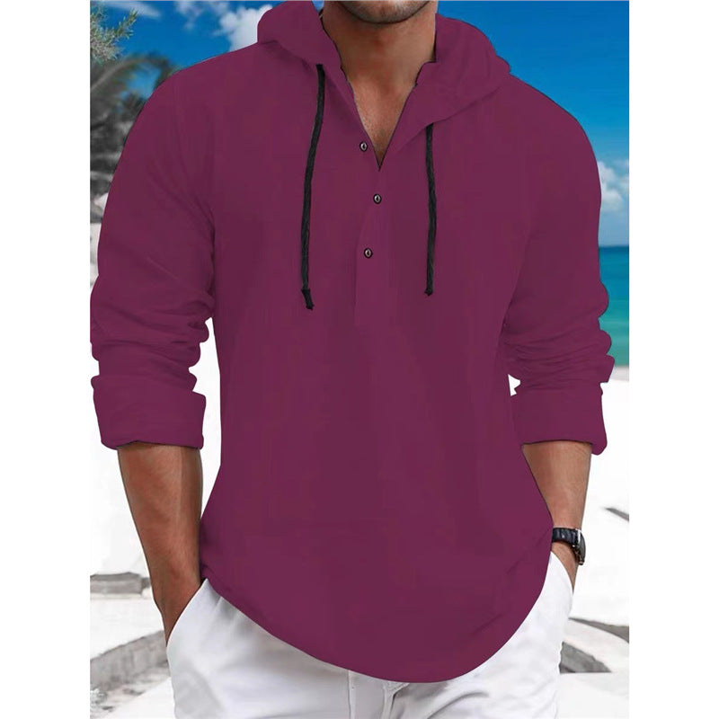 Herren Freizeitpullover mit Kapuze Echoarchiv
