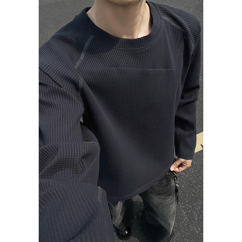 Herrenmode Sweatshirt mit strukturiertem Design Echo Archive