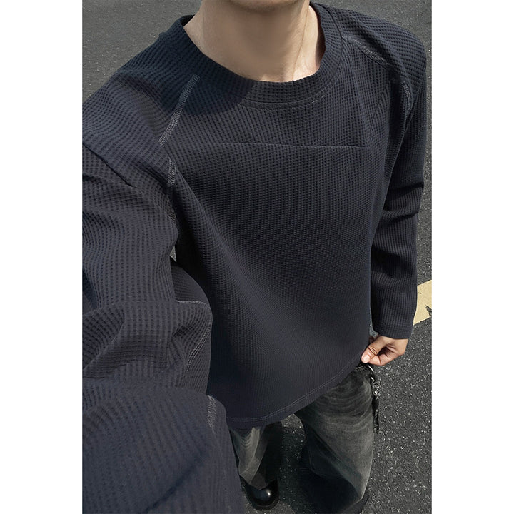 Herrenmode Sweatshirt mit strukturiertem Design Echo Archive