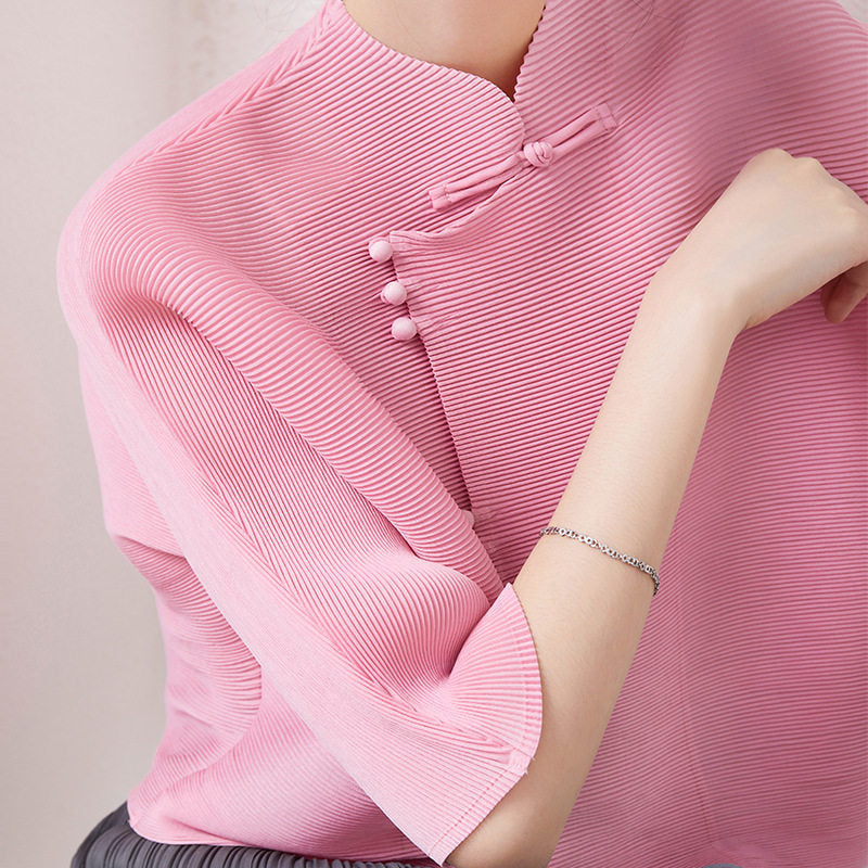 Damen Stylische Tunika mit asymmetrischem Schnitt Echoarchiv