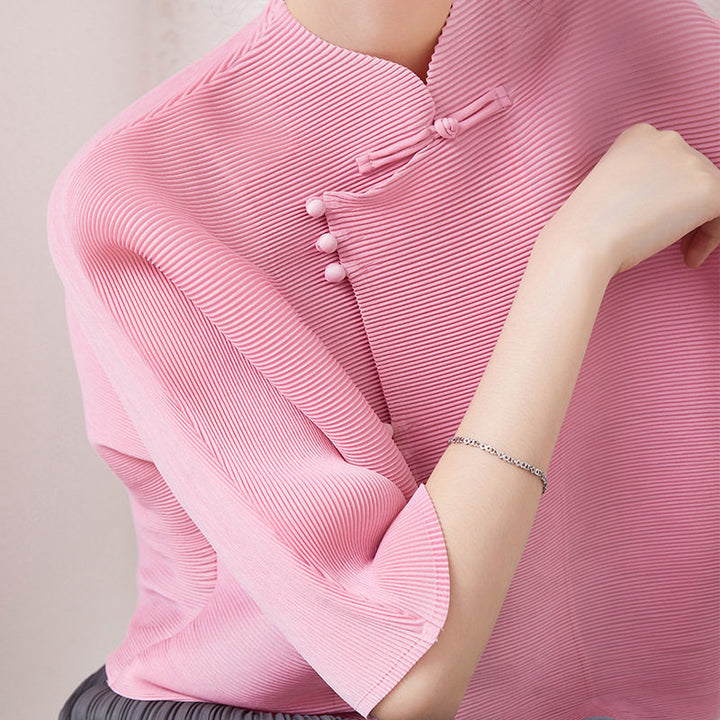Damen Stylische Tunika mit asymmetrischem Schnitt Echoarchiv