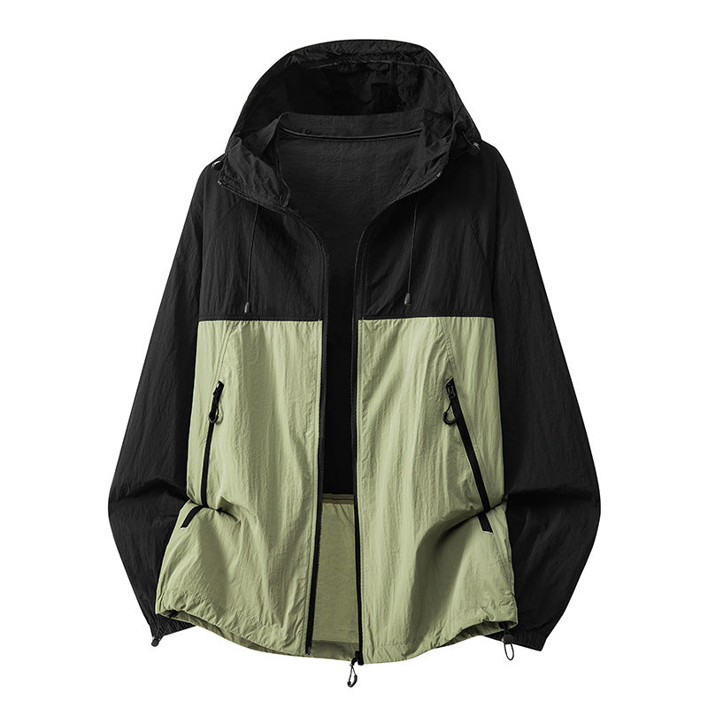 Herren Technische Kapuzenjacke mit Reißverschluss – Taviero