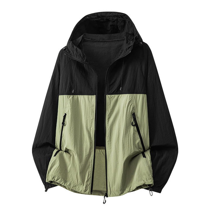 Herren Technische Kapuzenjacke mit Reißverschluss – Taviero