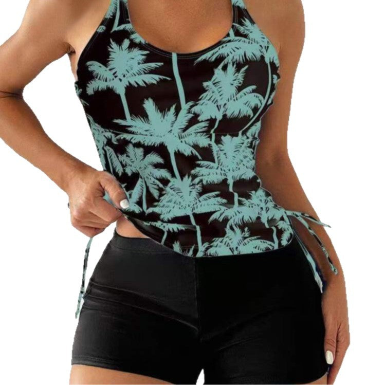 Damen Tankini-Oberteil mit sportlichen Shorts Echo Archiv